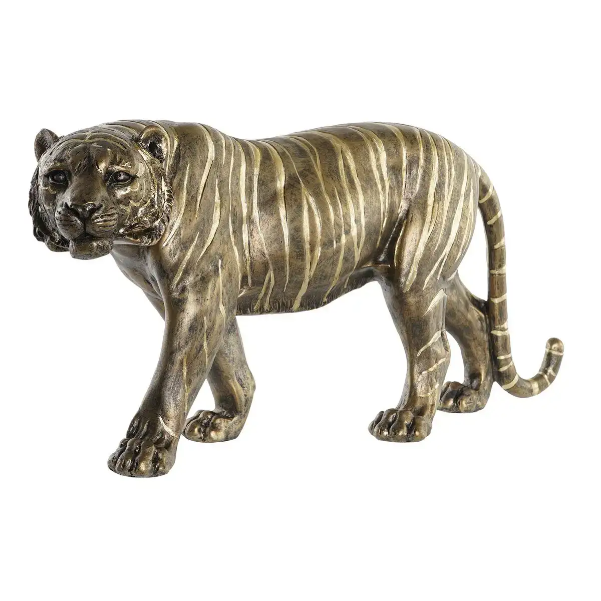 Figurine decorative dkd home decor 53 x 13 5 x 23 5 cm tigre dore_9993. DIAYTAR COTE D'IVOIRE - Votre Destination Shopping Authentique. Explorez notre boutique en ligne et découvrez des trésors qui reflètent l'âme du Côte d'Ivoire, pour une expérience shopping unique.
