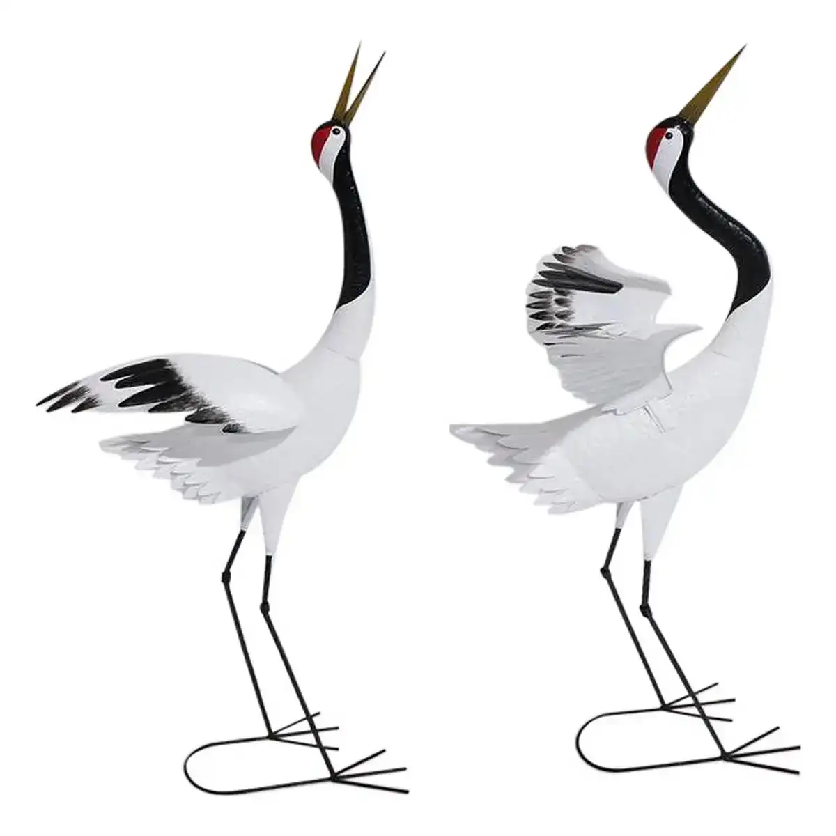 Figurine decorative dkd home decor 55 x 25 x 120 cm heron 2 unites _2361. DIAYTAR COTE D'IVOIRE - Là où la Découverte est au Rendez-vous. Plongez dans notre catalogue et trouvez des articles qui éveilleront votre curiosité et élargiront vos horizons.