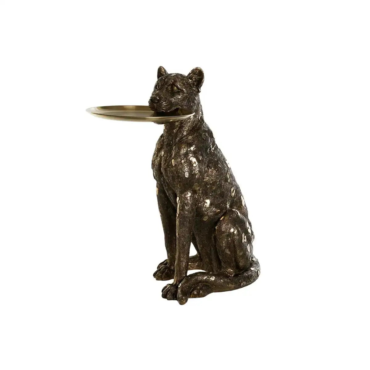 Figurine decorative dkd home decor 56 5 x 36 5 x 62 cm dore cuivre leopard resine_7444. DIAYTAR COTE D'IVOIRE - Où Chaque Produit est une Histoire à Raconter. Découvrez notre sélection de produits qui vous permettent de créer votre propre récit à travers vos achats.
