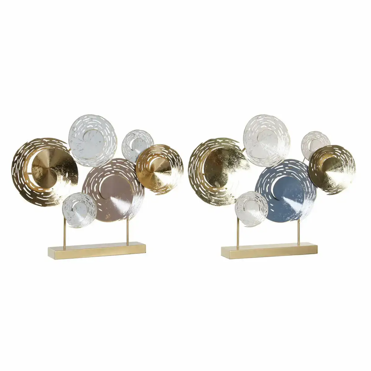 Figurine decorative dkd home decor 65 4 x 9 x 51 cm abstrait bleu dore marron moderne 2 unites _2158. DIAYTAR COTE D'IVOIRE - L'Art de Choisir, l'Art de Se Distinquer. Naviguez à travers notre catalogue et choisissez des produits qui ajoutent une note d'élégance à votre style unique.