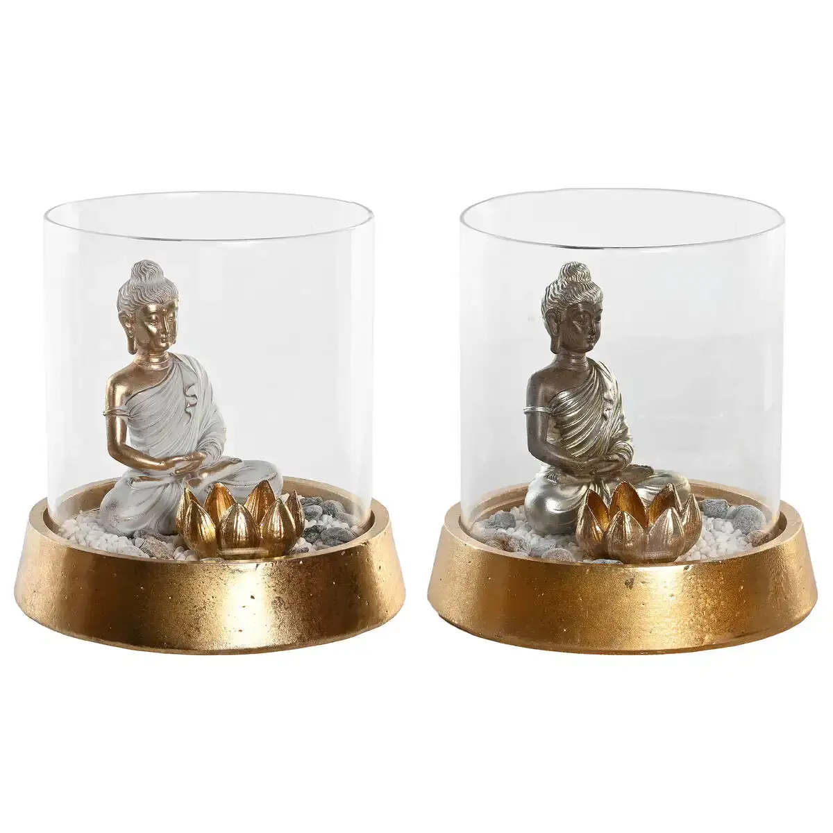 Figurine decorative dkd home decor argente dore oriental 16 x 16 x 18 cm 2 unites _3833. Bienvenue sur DIAYTAR COTE D'IVOIRE - Là où le Shopping Devient une Aventure. Explorez notre catalogue et dénichez des trésors qui élargiront votre horizon shopping.