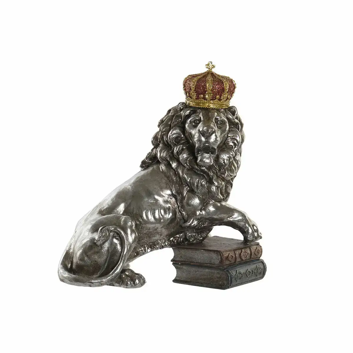 Figurine decorative dkd home decor argente lion resine 42 x 25 x 45 cm _2712. DIAYTAR COTE D'IVOIRE - L'Écrin de Vos Désirs Shopping. Parcourez notre boutique en ligne et explorez des produits minutieusement choisis pour répondre à vos envies les plus exigeantes.