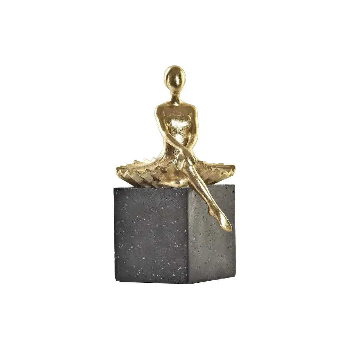 Figurine decorative dkd home decor ballerine dore resine gris fonce 21 5 x 23 x 32 cm _6136. DIAYTAR COTE D'IVOIRE - Votre Destination Shopping Incontournable. Parcourez nos rayons virtuels et trouvez des articles qui répondent à tous vos besoins, du quotidien à l'exceptionnel.