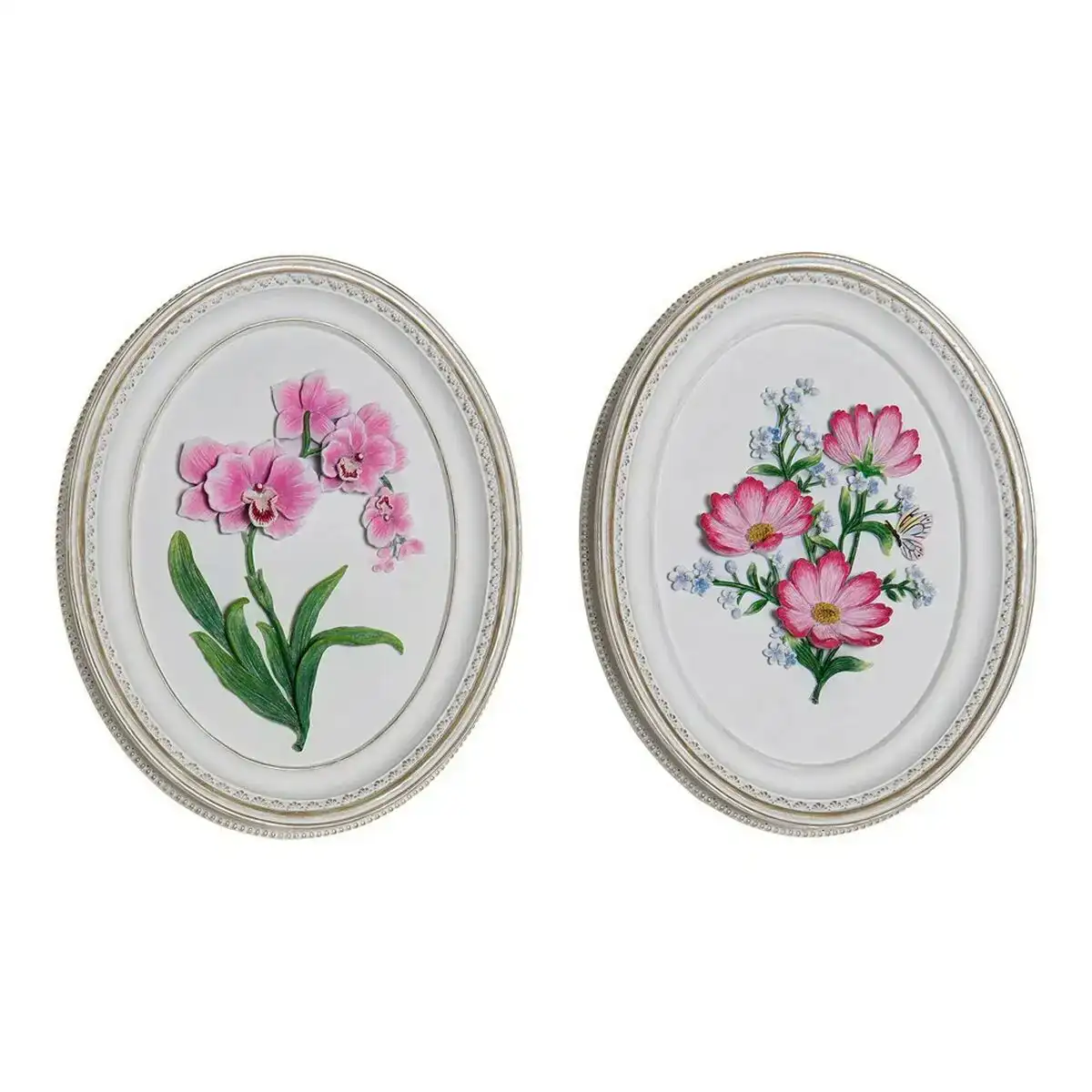 Figurine decorative dkd home decor blanc rose fleurs 17 x 2 5 x 21 6 cm 2 unites _5500. Entrez dans l'Univers de DIAYTAR COTE D'IVOIRE - Où le Choix Rencontre l'Authenticité. Explorez nos rayons virtuels et trouvez des produits qui incarnent la richesse de notre culture.