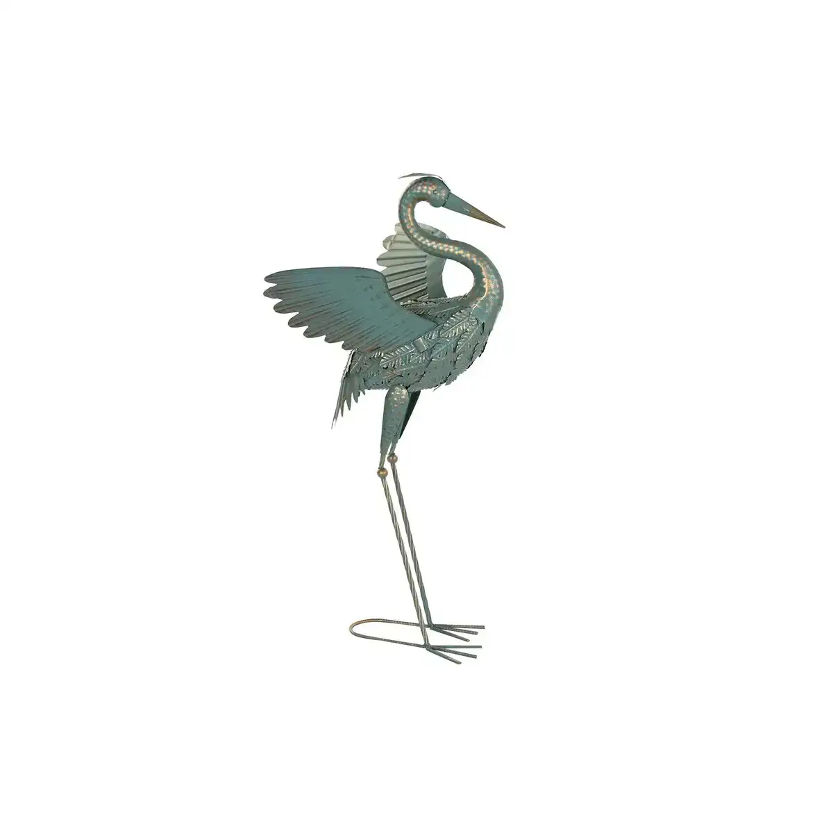 Figurine decorative dkd home decor bleu metal heron 35 x 48 x 83 cm _1553. DIAYTAR COTE D'IVOIRE - Où Choisir est un Acte de Création. Naviguez à travers notre plateforme et choisissez des produits qui complètent votre histoire personnelle.