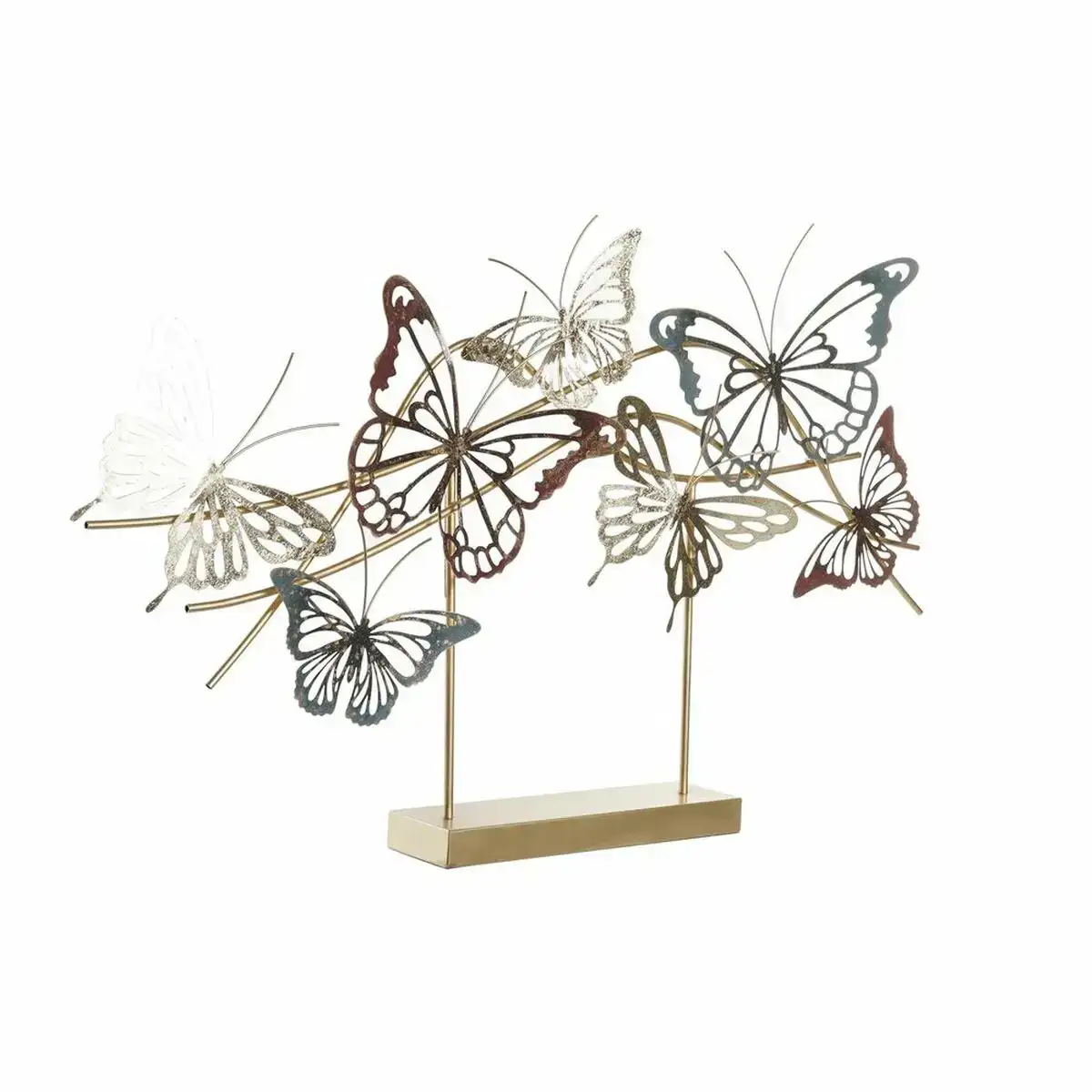 Figurine decorative dkd home decor dore metal multicouleur 87 x 9 x 53 cm _2083. DIAYTAR COTE D'IVOIRE - Votre Destination Shopping Inspirante. Explorez notre catalogue pour trouver des articles qui stimulent votre créativité et votre style de vie.
