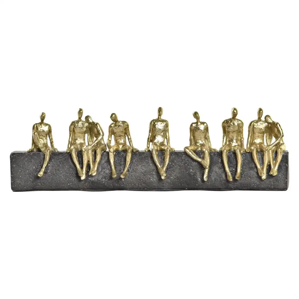 Figurine decorative dkd home decor dore resine gris fonce personnes moderne 45 3 x 6 8 x 13 7 cm _2615. Entrez dans l'Univers de DIAYTAR COTE D'IVOIRE - Où le Choix Rencontre l'Authenticité. Explorez nos rayons virtuels et trouvez des produits qui incarnent la richesse de notre culture.