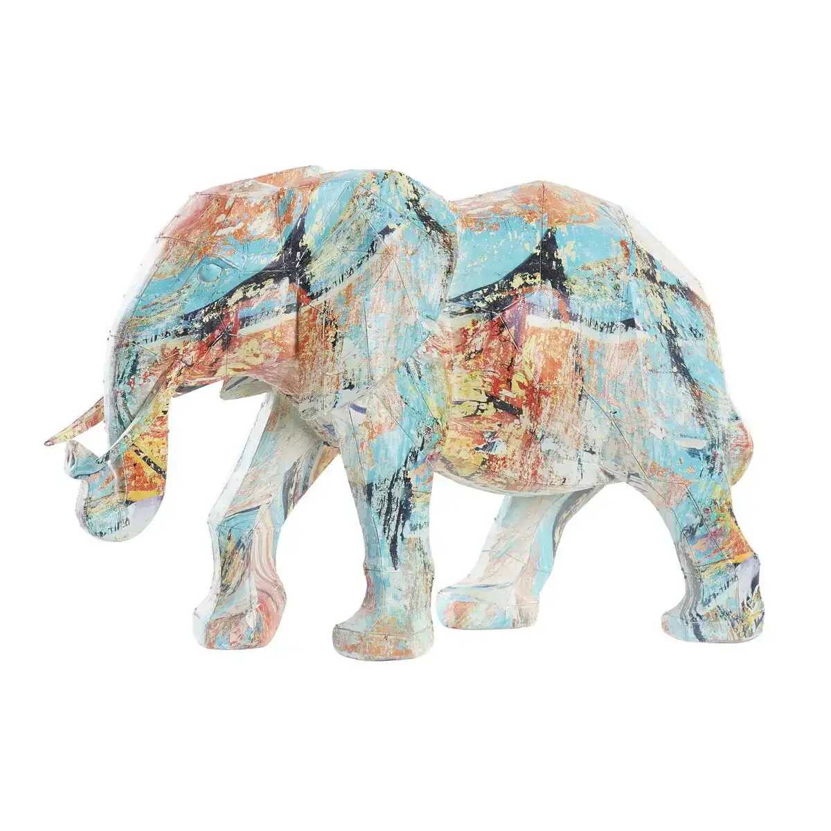 Figurine decorative dkd home decor elephant resine multicouleur 37 5 x 17 5 x 26 cm _6338. DIAYTAR COTE D'IVOIRE - Là où Choisir est une Affirmation de Style. Naviguez à travers notre boutique en ligne et choisissez des produits qui vous distinguent et vous valorisent.
