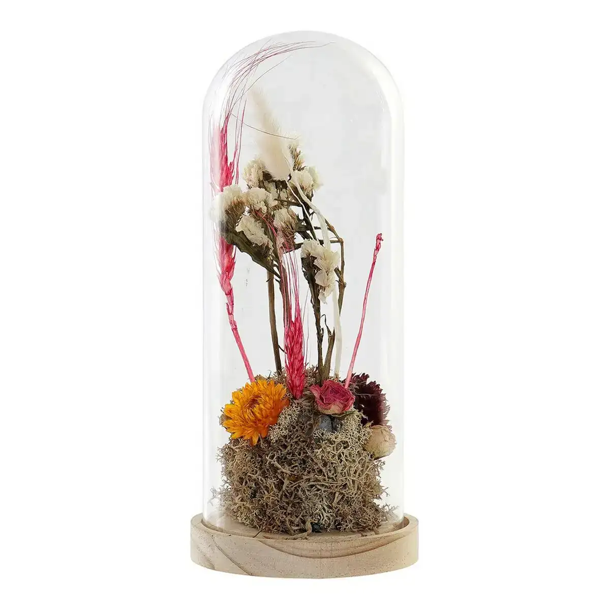 Figurine decorative dkd home decor fleurs naturel 11 x 11 x 26 cm_2343. DIAYTAR COTE D'IVOIRE - L'Art de Vivre le Shopping Authentique. Découvrez notre boutique en ligne et trouvez des produits qui incarnent la passion et le savoir-faire du Côte d'Ivoire.