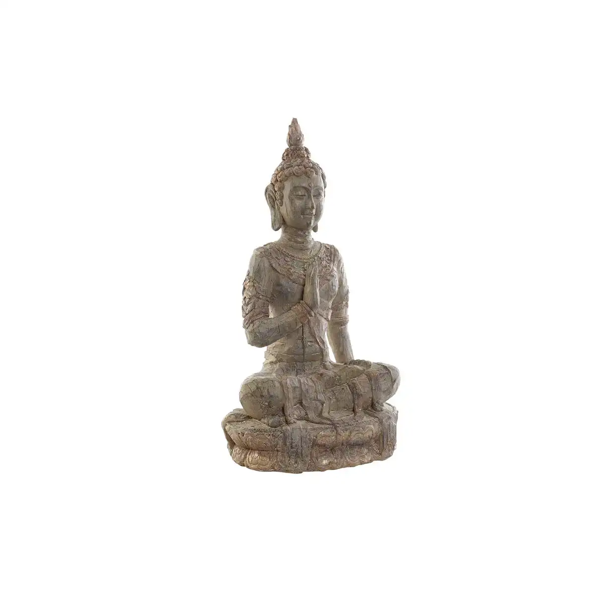 Figurine decorative dkd home decor gris buda resine 27 5 x 20 x 51 5 cm _6897. DIAYTAR COTE D'IVOIRE - Où la Tradition Renouvelée Rencontre l'Innovation. Explorez notre gamme de produits qui fusionnent l'héritage culturel avec les besoins contemporains.