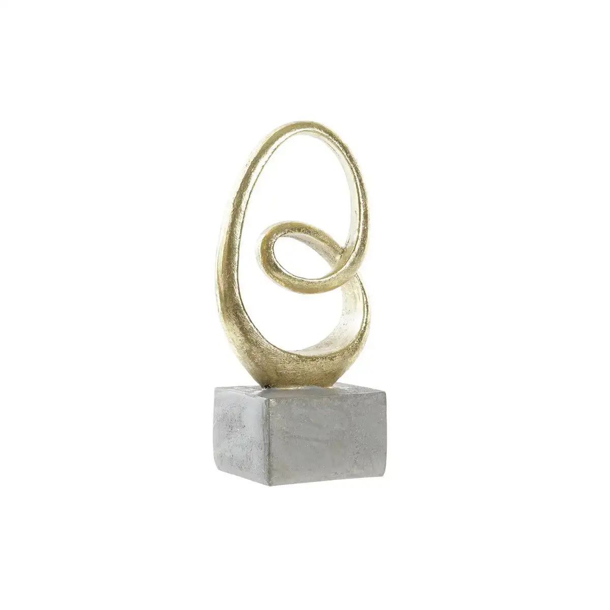 Figurine decorative dkd home decor gris dore 12 x 8 x 25 cm_8337. DIAYTAR COTE D'IVOIRE - Votre Compagnon Shopping, Votre Style Unique. Explorez notre boutique en ligne pour dénicher des trésors qui expriment qui vous êtes, de la mode à la maison.