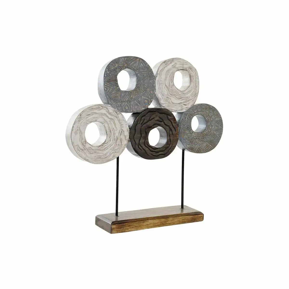 Figurine decorative dkd home decor multicouleur fer cercles 49 x 10 x 47 cm _2204. Bienvenue chez DIAYTAR COTE D'IVOIRE - Où le Shopping Devient un Plaisir. Découvrez notre boutique en ligne et trouvez des trésors qui égaieront chaque jour de votre vie.