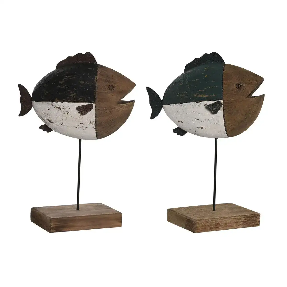 Figurine decorative dkd home decor multicouleur naturel poisson 18 x 8 x 26 cm 2 unites _8013. Bienvenue sur DIAYTAR COTE D'IVOIRE - Où le Shopping est une Affaire Personnelle. Découvrez notre sélection et choisissez des produits qui reflètent votre unicité et votre individualité.