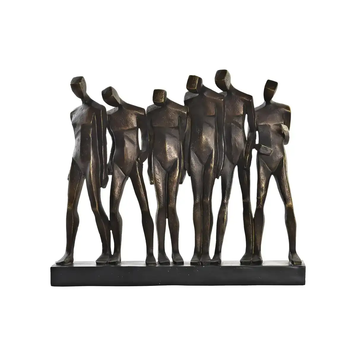 Figurine decorative dkd home decor noir cuivre resine personnes moderne 40 x 10 5 x 34 5 cm _2285. DIAYTAR COTE D'IVOIRE - Votre Passage vers l'Exceptionnel. Naviguez à travers notre sélection minutieuse et découvrez des articles qui apportent une touche spéciale à chaque instant de votre vie.