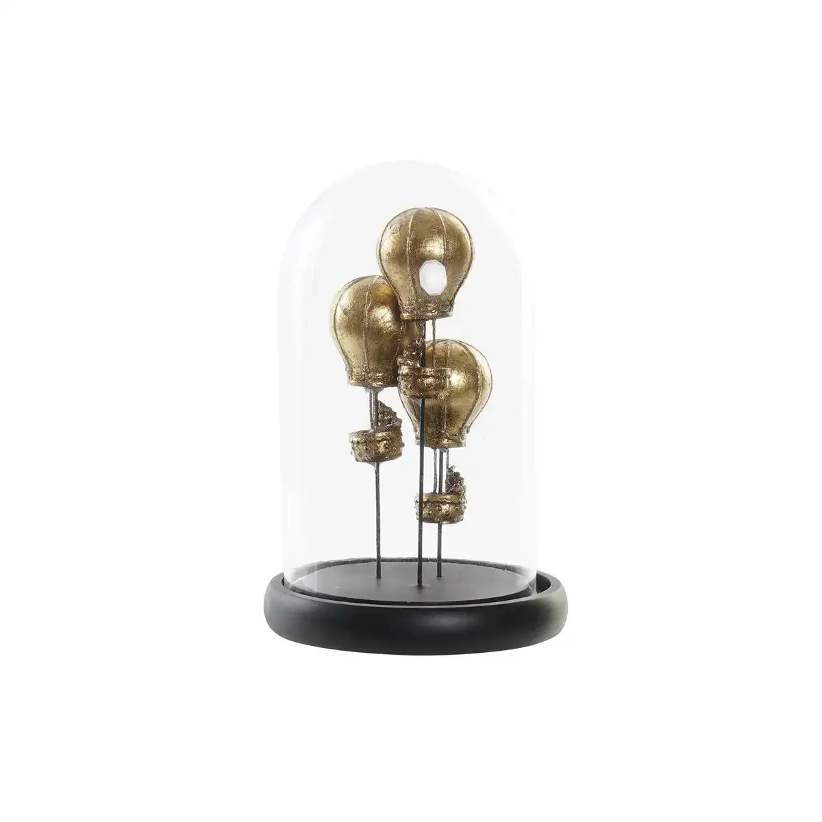 Figurine decorative dkd home decor noir dore 14 x 14 x 22 cm_6987. DIAYTAR COTE D'IVOIRE - Où Choisir est un Acte d'Amour pour le Côte d'Ivoire. Explorez notre boutique en ligne et choisissez des articles qui célèbrent la culture et l'artisanat du pays.