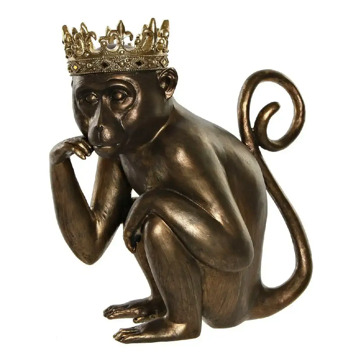 Figurine decorative dkd home decor resine singe 36 x 21 x 39 cm _3741. DIAYTAR COTE D'IVOIRE - Où Choisir est une Célébration de l'Artisanat Local. Découvrez notre boutique en ligne et choisissez des produits qui incarnent la passion des artisans sénégalais.