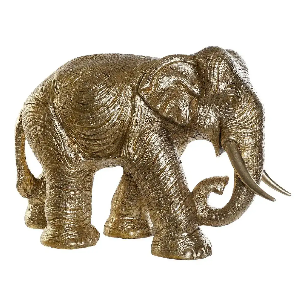 Figurine decorative dkd home decor rf 177265 dore resine elephant colonial 83 x 32 x 56 cm_3503. DIAYTAR COTE D'IVOIRE - Votre Destinée Shopping Personnalisée. Plongez dans notre boutique en ligne et créez votre propre expérience de shopping en choisissant parmi nos produits variés.