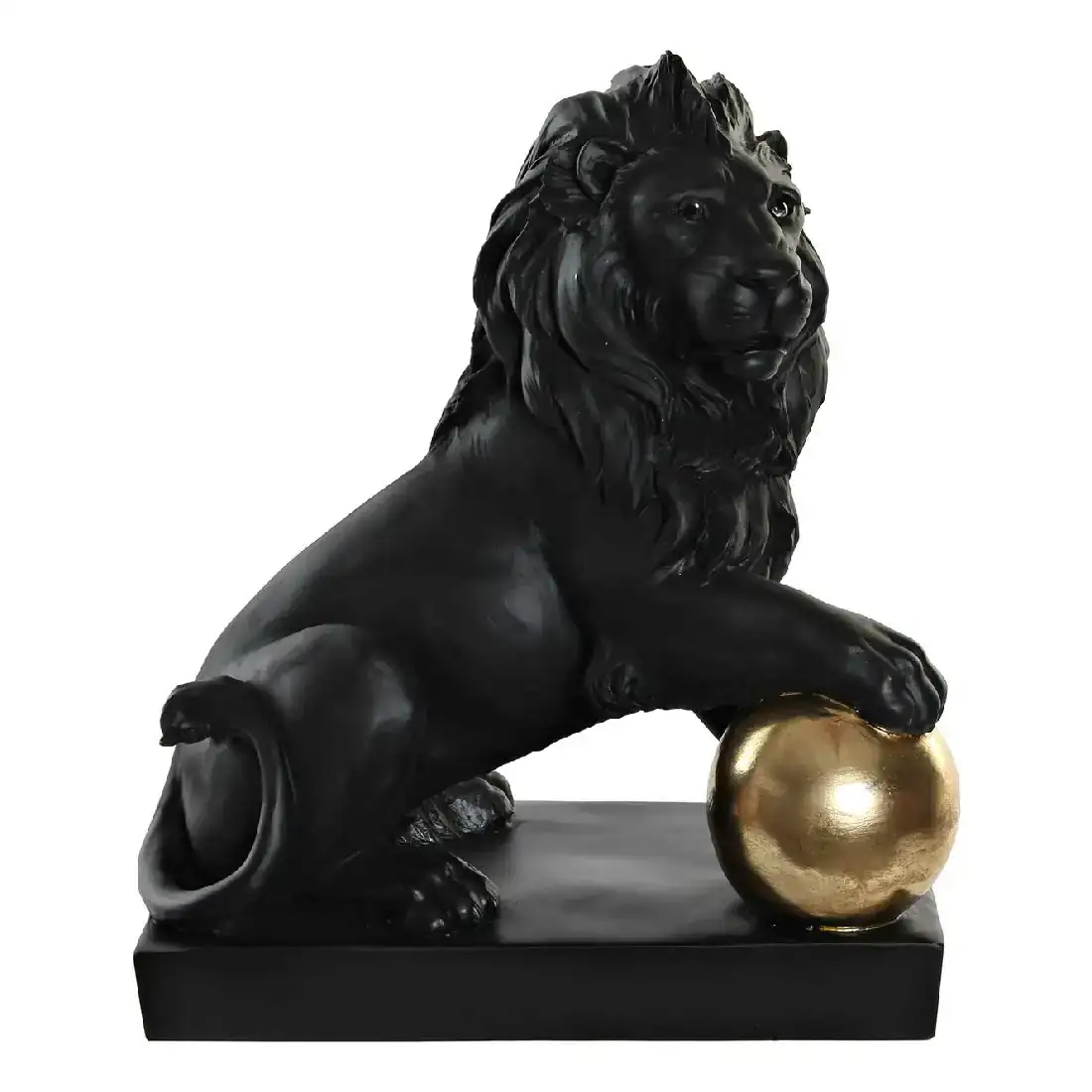Figurine decorative dkd home decor rf 181551 noir dore resine lion 38 x 25 x 44 cm_2991. DIAYTAR COTE D'IVOIRE - Votre Boutique en Ligne, Votre Choix Illimité. Parcourez nos rayons et découvrez des produits qui vous inspirent, de la mode à la maison et bien plus.