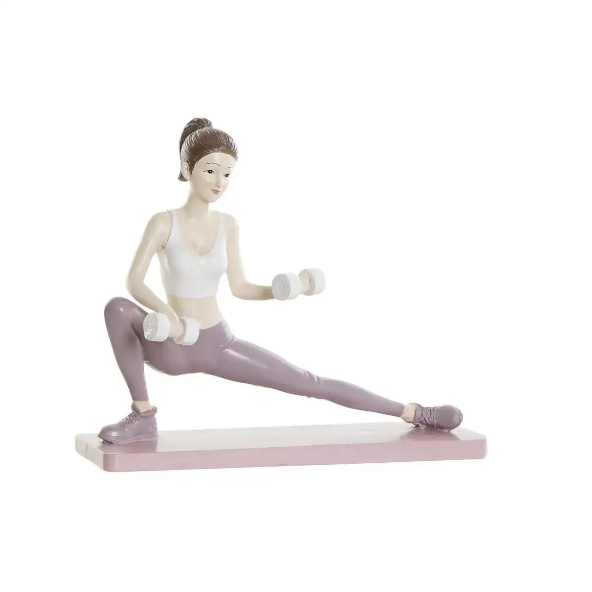 Figurine decorative dkd home decor rose yoga scandi 20 x 8 x 16 5 cm_6871. DIAYTAR COTE D'IVOIRE - Votre Compagnon Shopping, Votre Style Unique. Explorez notre boutique en ligne pour dénicher des trésors qui expriment qui vous êtes, de la mode à la maison.