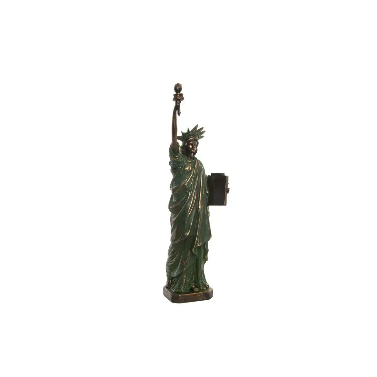Figurine decorative dkd home decor statue of liberty 15 x 10 x 48 cm dore vert loft_7098. Bienvenue sur DIAYTAR COTE D'IVOIRE - Où Choisir est un Voyage Passionnant. Plongez dans notre catalogue et trouvez des produits qui révèlent la diversité et la beauté du Côte d'Ivoire.