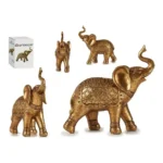 Figurine Décorative Eléphant Résine (28 x 10,5 x 27,3 cm)