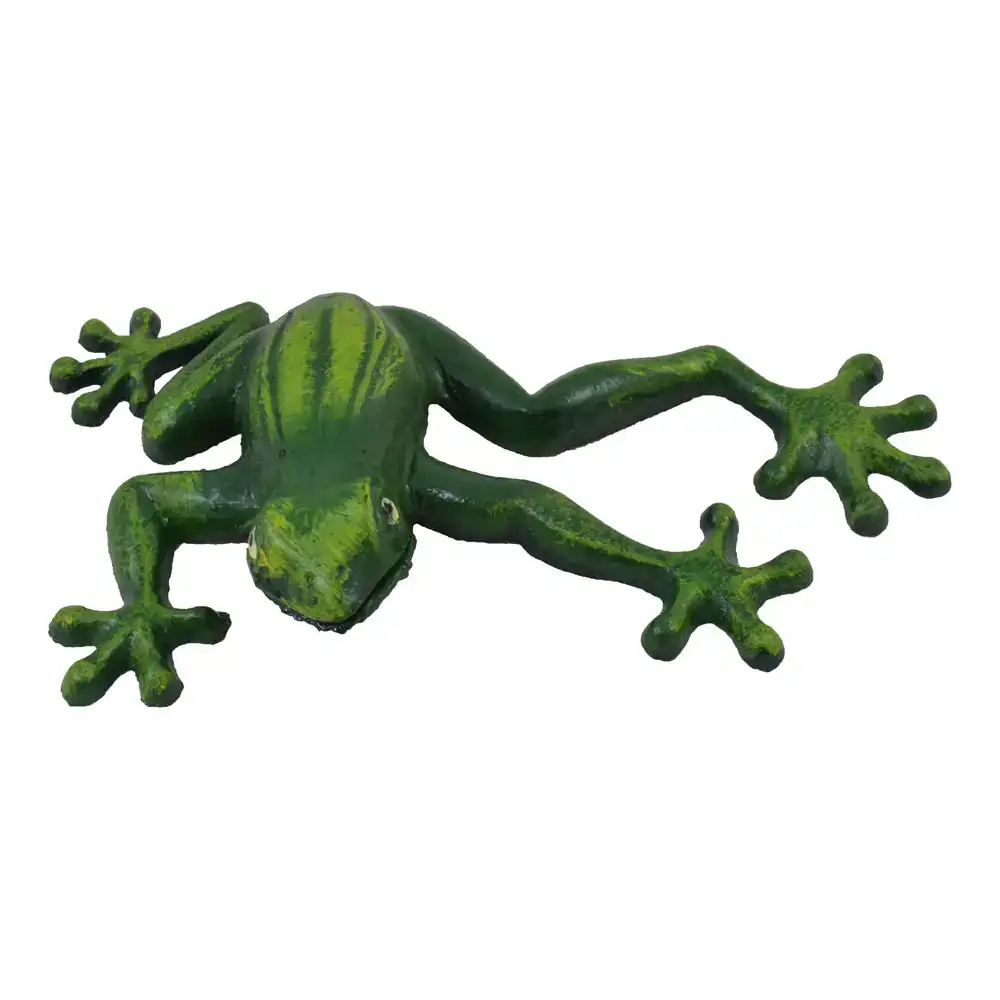 Figurine decorative ferrestock grenouille fer forge_6220. DIAYTAR COTE D'IVOIRE - L'Art du Shopping Facilité. Naviguez sur notre plateforme en ligne pour découvrir une expérience d'achat fluide et agréable, avec une gamme de produits adaptés à tous.