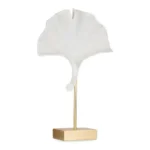 Figurine decorative fleur blanc polyresine 8 x 37 x 24 5 cm _9604. DIAYTAR COTE D'IVOIRE - Où Choisir Devient un Plaisir. Découvrez notre boutique en ligne et choisissez parmi une variété de produits qui satisferont tous vos besoins.