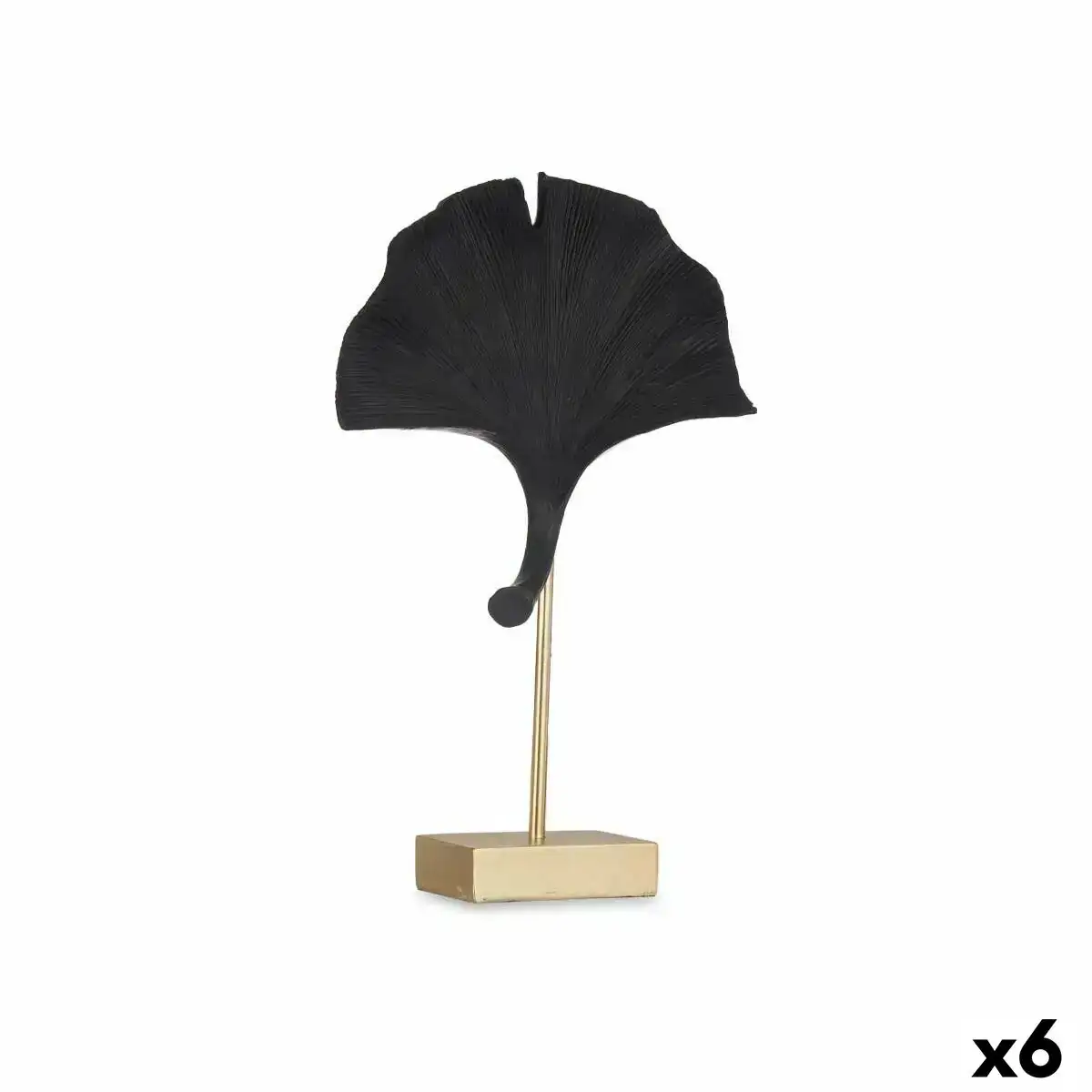 Figurine decorative ginkgo noir dore 8 x 37 x 24 5 cm 6 unites _7742. Entrez dans l'Univers de DIAYTAR COTE D'IVOIRE - Où Chaque Produit a son Éclat Unique. Explorez notre gamme variée et choisissez des articles qui illuminent votre quotidien.