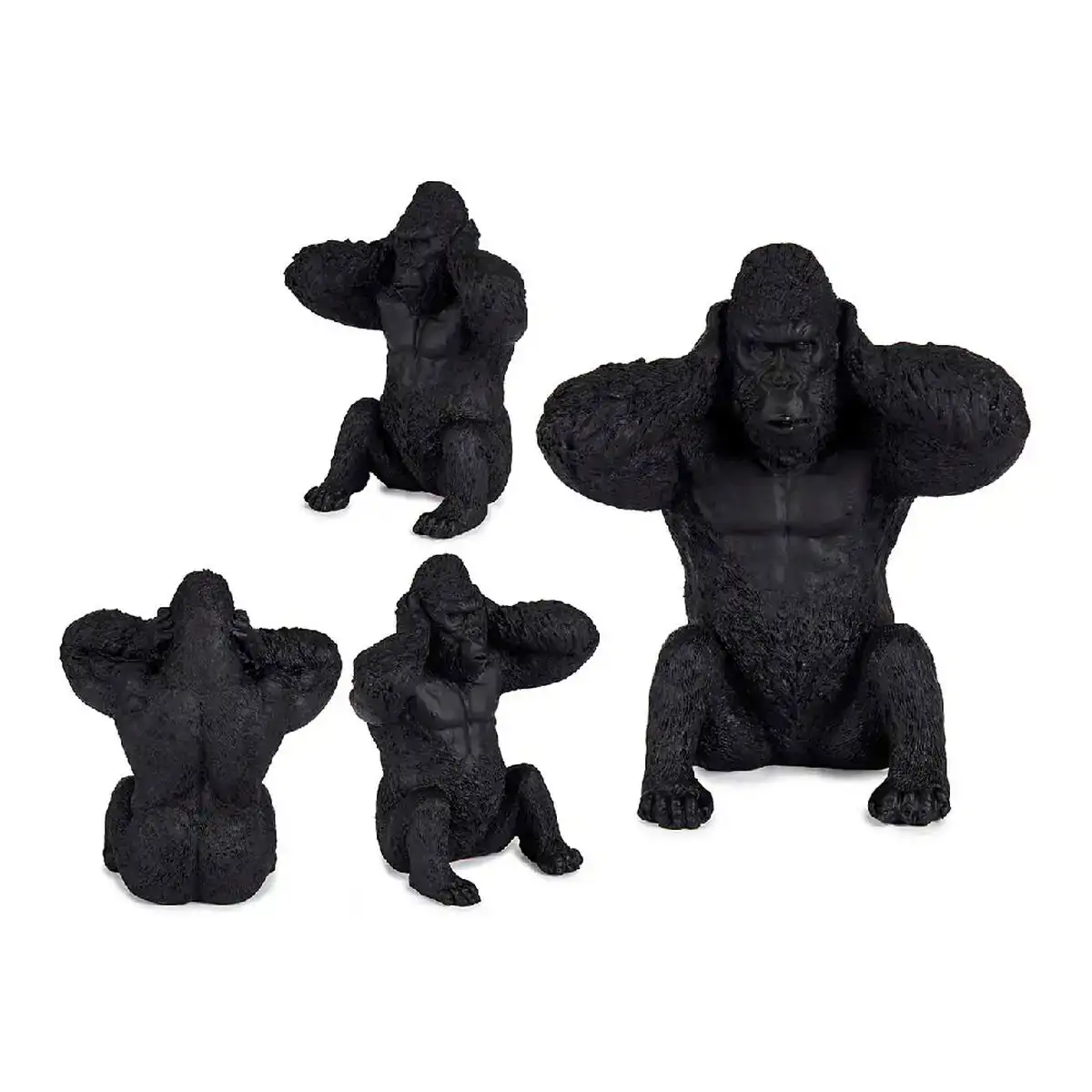 Figurine decorative gorille_3668. DIAYTAR COTE D'IVOIRE - L'Art du Shopping Facilité. Naviguez sur notre plateforme en ligne pour découvrir une expérience d'achat fluide et agréable, avec une gamme de produits adaptés à tous.