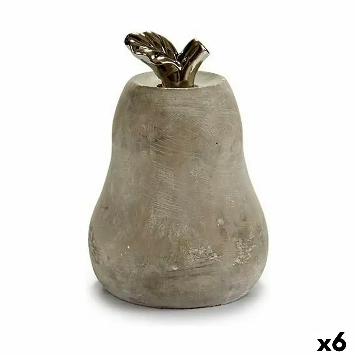 Figurine decorative gris ciment poire 15 x 20 5 x 15 cm 6 unites _1573. Entrez dans l'Univers de DIAYTAR COTE D'IVOIRE - Où l'Innovation Rencontre la Tradition. Explorez notre sélection de produits modernes et traditionnels qui incarnent l'esprit dynamique du Côte d'Ivoire.