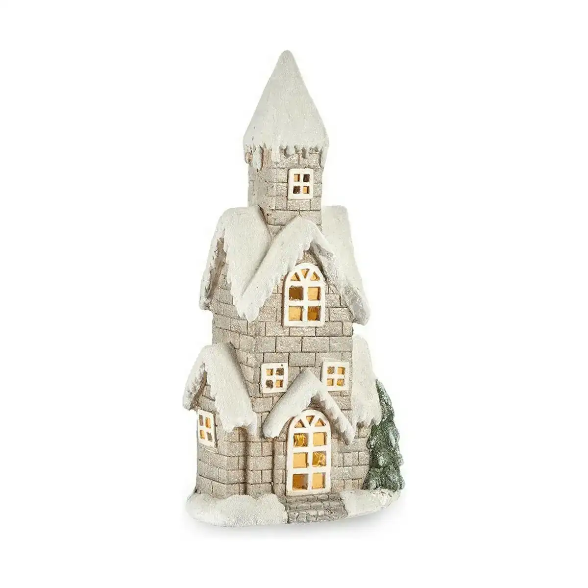 Figurine decorative gris musique noel lumiere led maison 15 x 53 x 25 cm blanc vert magnesium_9392. DIAYTAR COTE D'IVOIRE - Où Chaque Achat Raconte une Histoire. Parcourez notre boutique en ligne pour trouver des articles qui évoquent le savoir-faire et la tradition du Côte d'Ivoire.