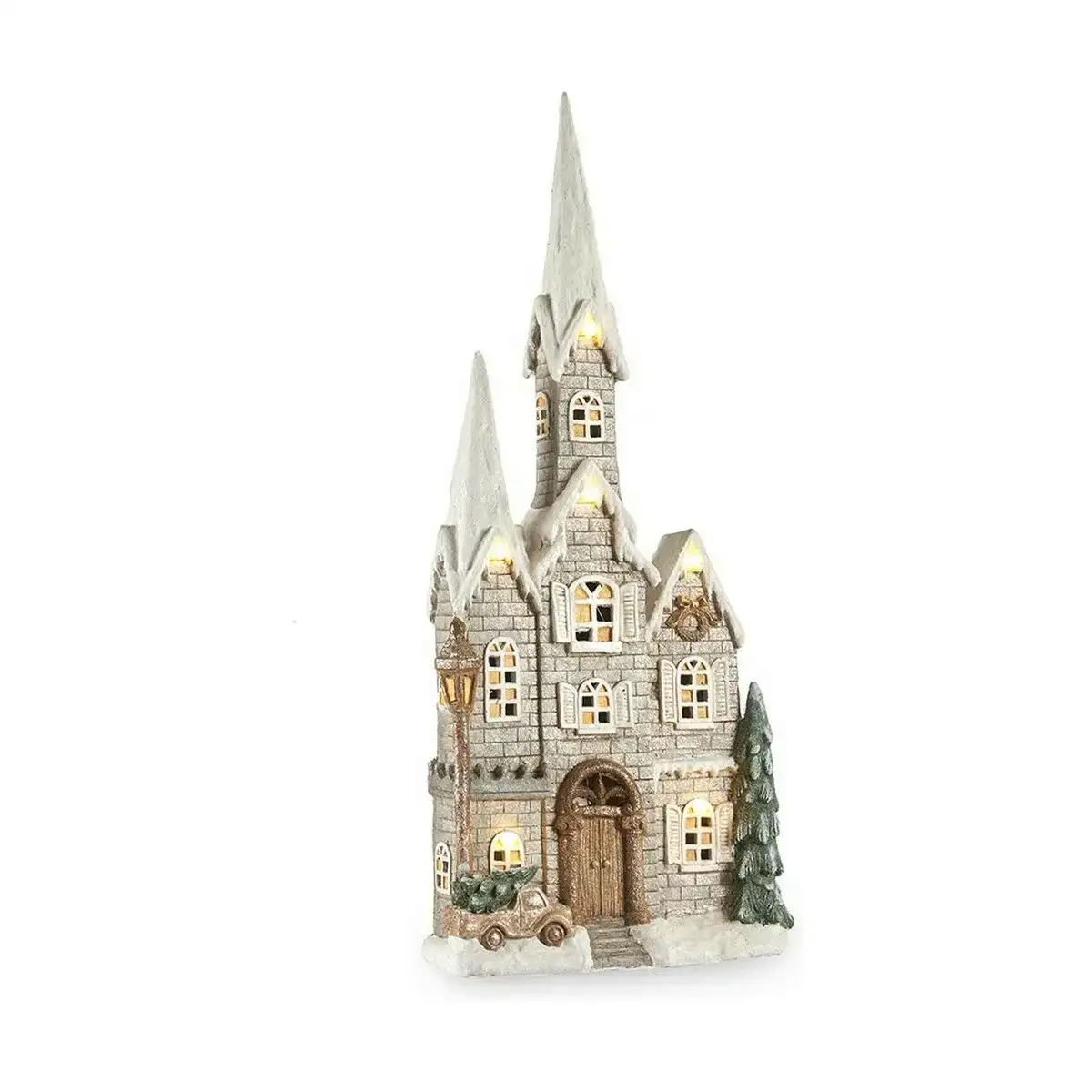 Figurine decorative gris musique noel lumiere led maison 20 x 125 x 55 cm marron blanc vert magnesium_7982. DIAYTAR COTE D'IVOIRE - Là où Vos Rêves Prendent Forme. Plongez dans notre catalogue diversifié et trouvez des produits qui enrichiront votre quotidien, du pratique à l'exceptionnel.