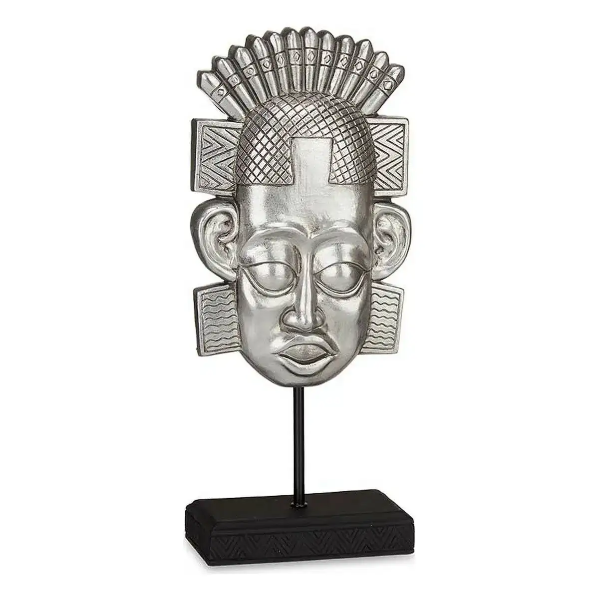 Figurine decorative indien argente polyresine 17 5 x 36 x 10 5 cm _4559. DIAYTAR COTE D'IVOIRE - Où Choisir est un Acte de Création. Naviguez à travers notre plateforme et choisissez des produits qui complètent votre histoire personnelle.