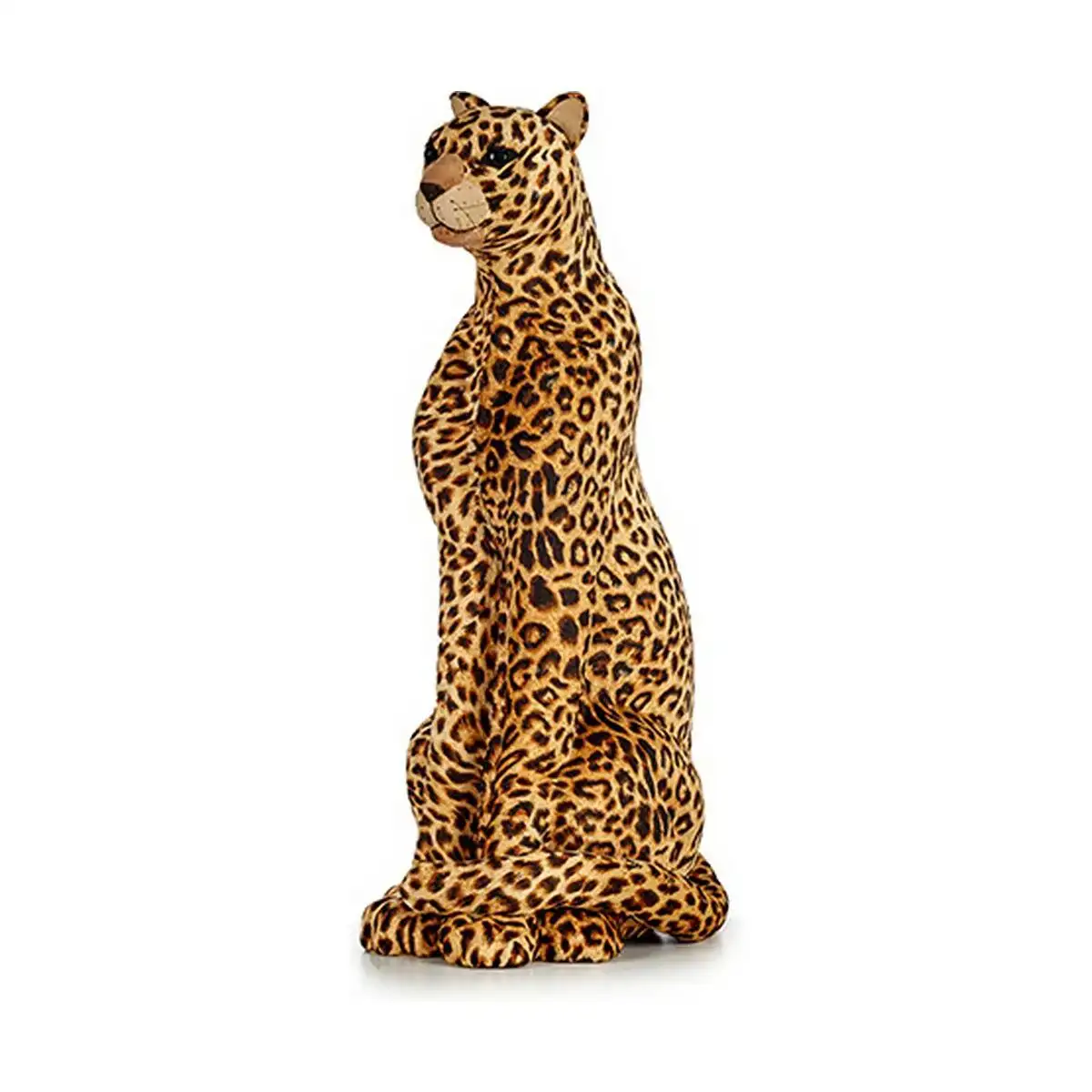 Figurine decorative marron leopard 34 x 79 x 30 cm dore synthetique_2912. DIAYTAR COTE D'IVOIRE - Votre Portail Vers l'Exclusivité. Explorez notre boutique en ligne pour découvrir des produits uniques et raffinés, conçus pour ceux qui recherchent l'excellence.