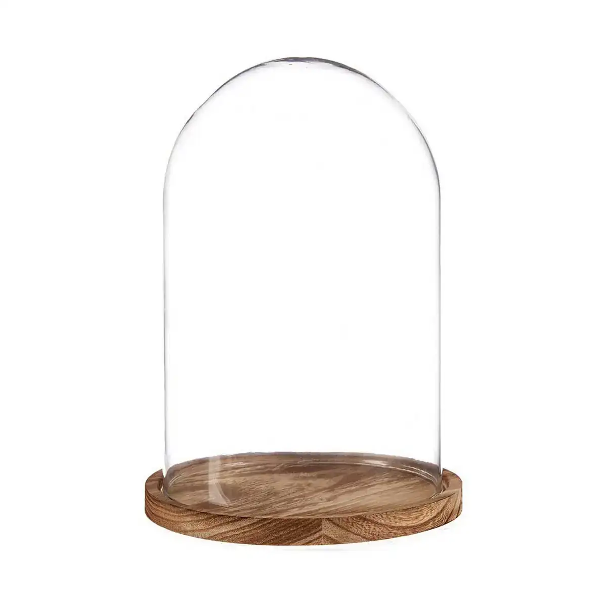 Figurine decorative marron transparent dome verre bois 17 x 25 3 x 17 cm _1023. DIAYTAR COTE D'IVOIRE - Où Choisir Devient un Plaisir. Découvrez notre boutique en ligne et choisissez parmi une variété de produits qui satisferont tous vos besoins.