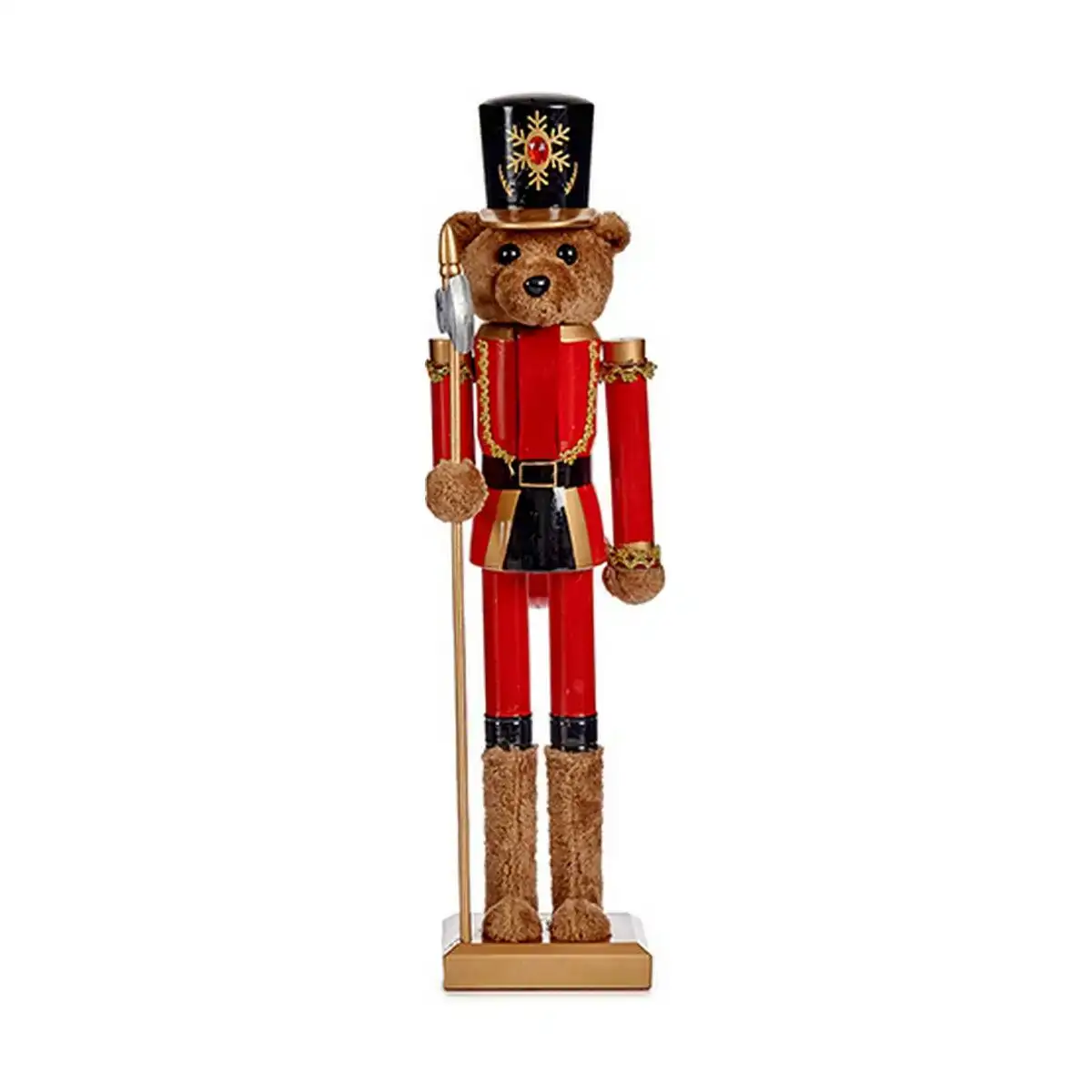 Figurine decorative ours casse noisette 10 5 x 39 x 12 5 cm plastique_3283. Bienvenue chez DIAYTAR COTE D'IVOIRE - Où Choisir Rime avec Découvrir. Plongez dans notre catalogue et trouvez des produits qui révèlent la diversité et la richesse culturelle du Côte d'Ivoire.