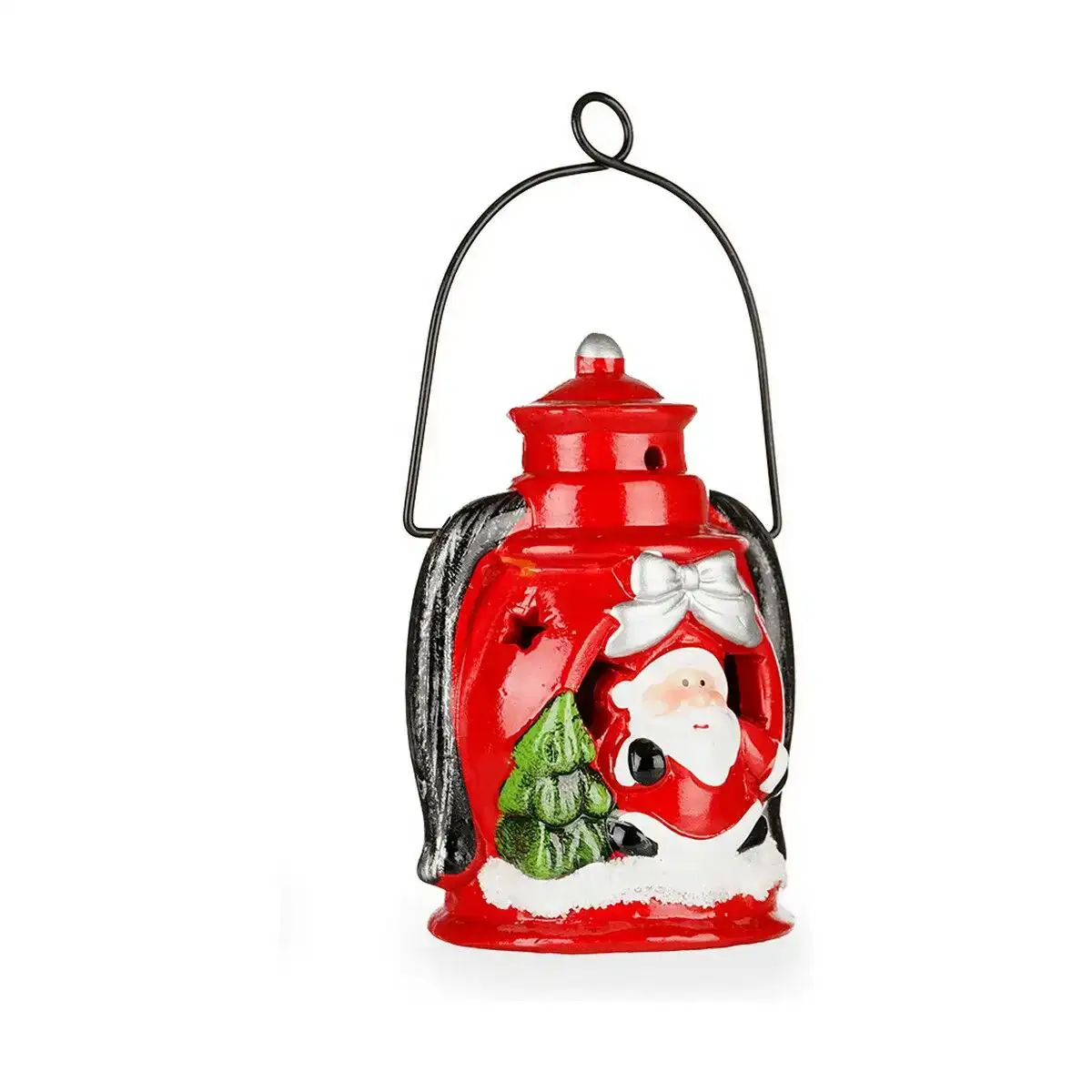 Figurine decorative pere noel 8 3 x 16 x 8 5 cm ceramique rouge blanc_7825. DIAYTAR COTE D'IVOIRE - Où la Qualité est Notre Engagement. Explorez notre boutique en ligne pour découvrir des produits conçus pour vous apporter satisfaction et plaisir.