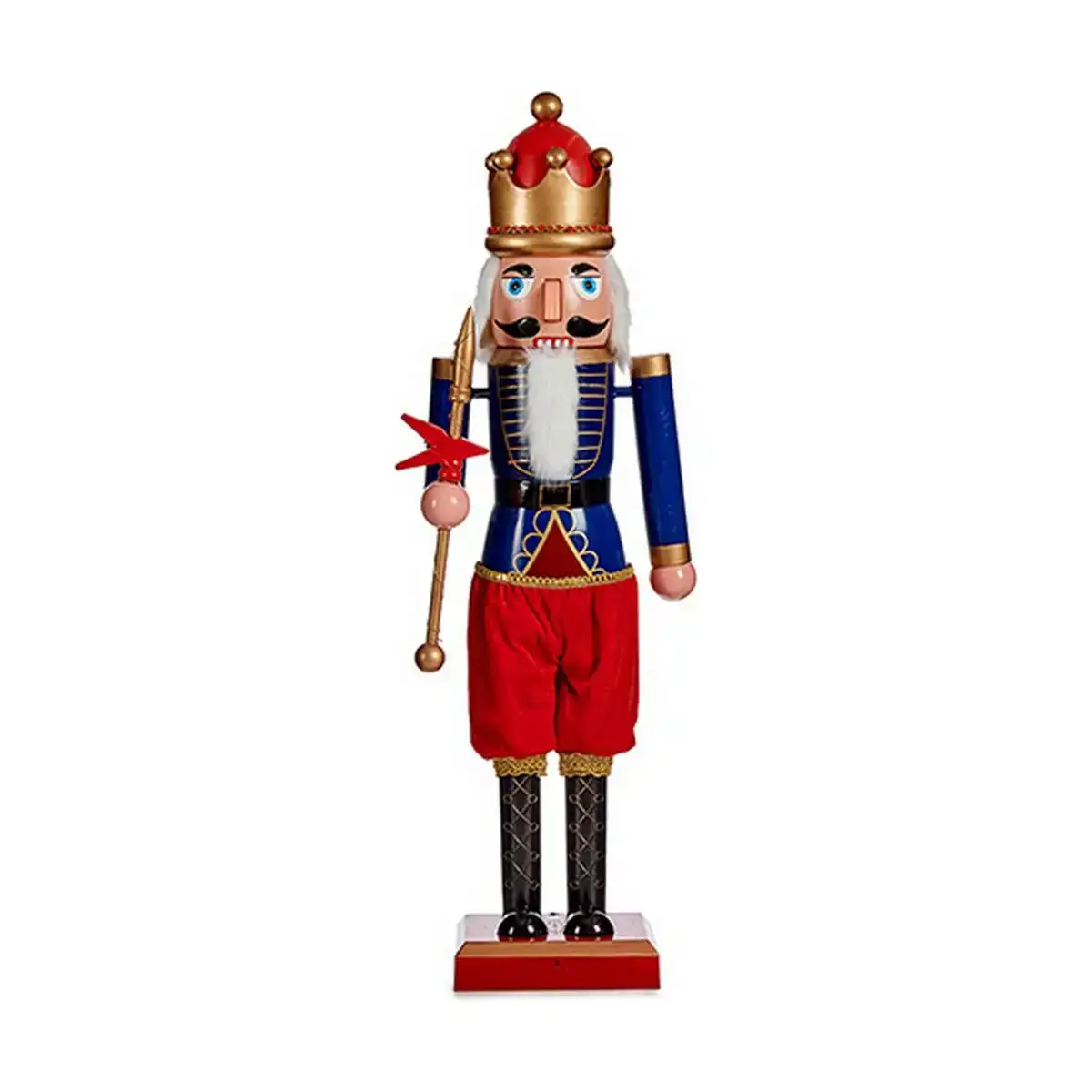 Figurine decorative rouge bleu casse noisette 12 5 x 40 x 9 cm plastique_9243. Bienvenue chez DIAYTAR COTE D'IVOIRE - Où le Shopping Rencontre la Qualité. Explorez notre sélection soigneusement conçue et trouvez des produits qui définissent le luxe abordable.