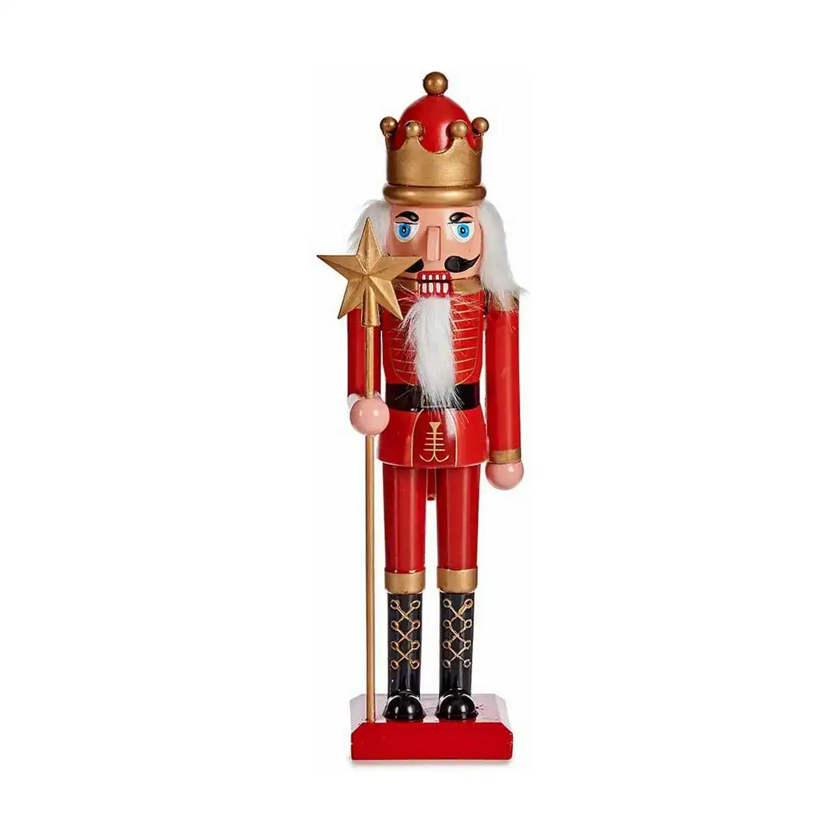 Figurine decorative rouge casse noisette 7 5 x 28 5 x 7 5 cm plastique_7285. DIAYTAR COTE D'IVOIRE - L'Art de Trouver ce que Vous Aimez. Plongez dans notre assortiment varié et choisissez parmi des produits qui reflètent votre style et répondent à vos besoins.