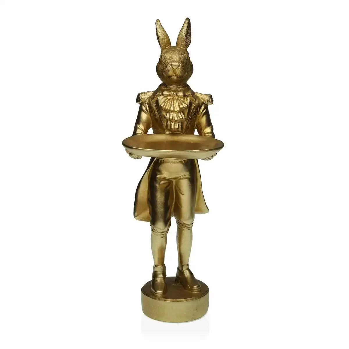 Figurine decorative versa dore lapin 16 x 40 x 12 cm resine_7568. Entrez dans le Monde de DIAYTAR COTE D'IVOIRE - Où Chaque Article Raconte une Histoire Unique. Explorez notre boutique en ligne pour dénicher des trésors qui incarnent l'âme du Côte d'Ivoire.