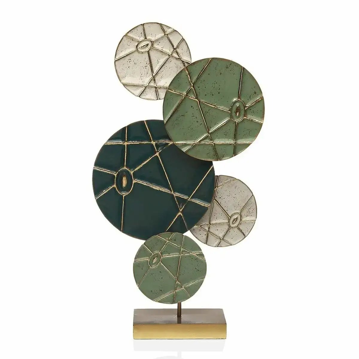 Figurine decorative versa metal 9 5 x 61 6 x 34 3 cm _2024. DIAYTAR COTE D'IVOIRE - L'Essence de la Tradition et de la Modernité réunies. Explorez notre plateforme en ligne pour trouver des produits authentiques du Côte d'Ivoire, tout en découvrant les dernières tendances du monde moderne.