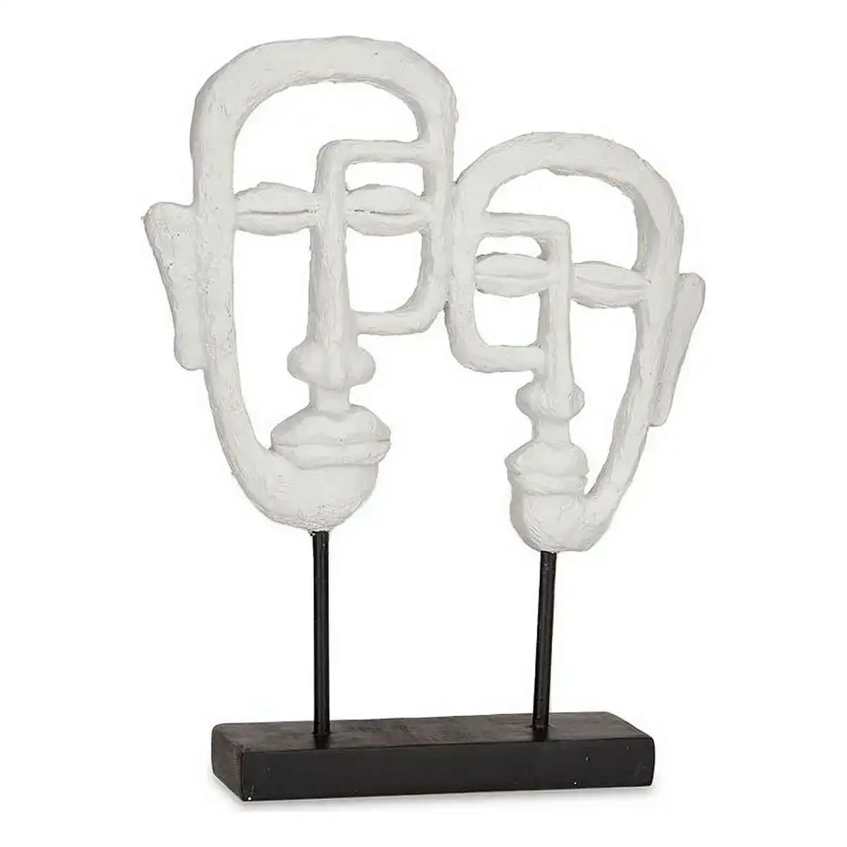 Figurine decorative visage blanc polyresine 27 x 32 5 x 10 5 cm _6139. DIAYTAR COTE D'IVOIRE - L'Odyssée du Shopping à Votre Portée. Parcourez notre boutique en ligne et partez à la découverte d'articles qui rendront chaque jour spécial.