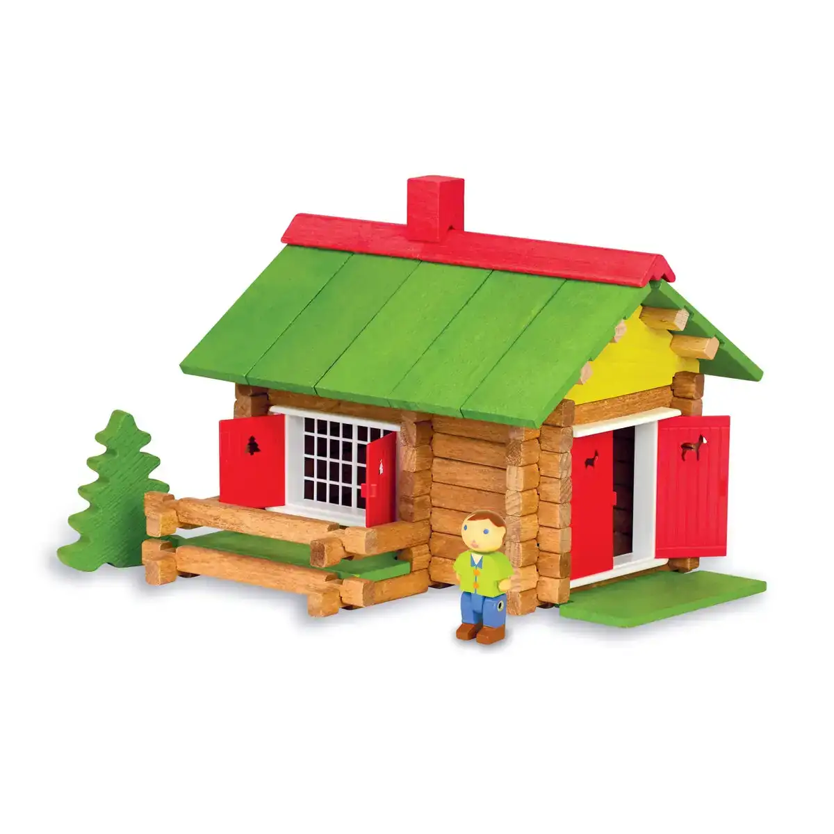 Figurines d action jeujura my wooden chalet playset 100 pieces_8480. DIAYTAR COTE D'IVOIRE - L'Art de Vivre en Couleurs et en Styles. Parcourez notre sélection et trouvez des articles qui reflètent votre personnalité et votre goût pour la vie.