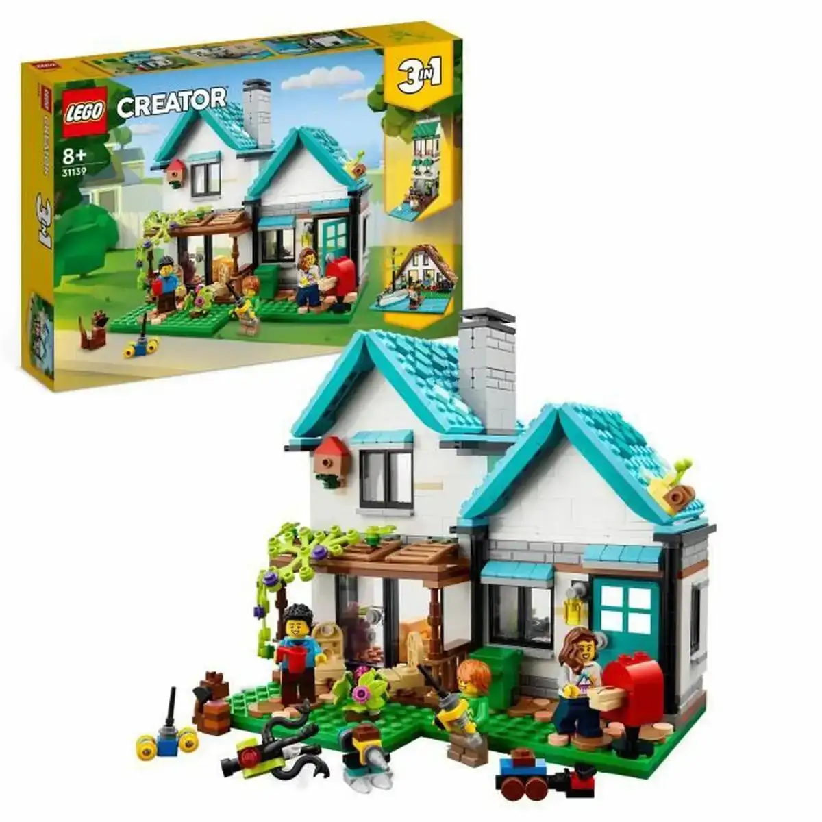 Figurines d action lego creator 3 en 1 8 ans playset_8693. DIAYTAR COTE D'IVOIRE - Votre Boutique en Ligne, Votre Histoire. Explorez notre sélection et découvrez des produits qui reflètent votre parcours et vos aspirations, un achat à la fois.