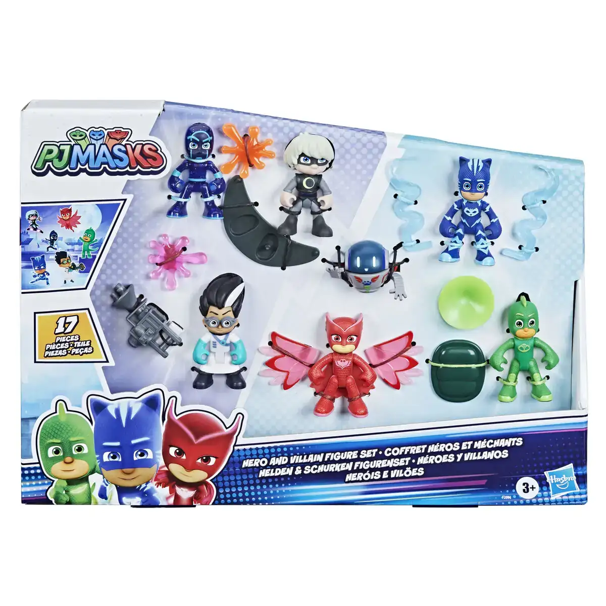 Figurines d action pj masks hero and villain_7391. DIAYTAR COTE D'IVOIRE - L'Art de Choisir, l'Art de S'émerveiller. Explorez notre gamme de produits et laissez-vous émerveiller par des créations authentiques et des designs modernes.