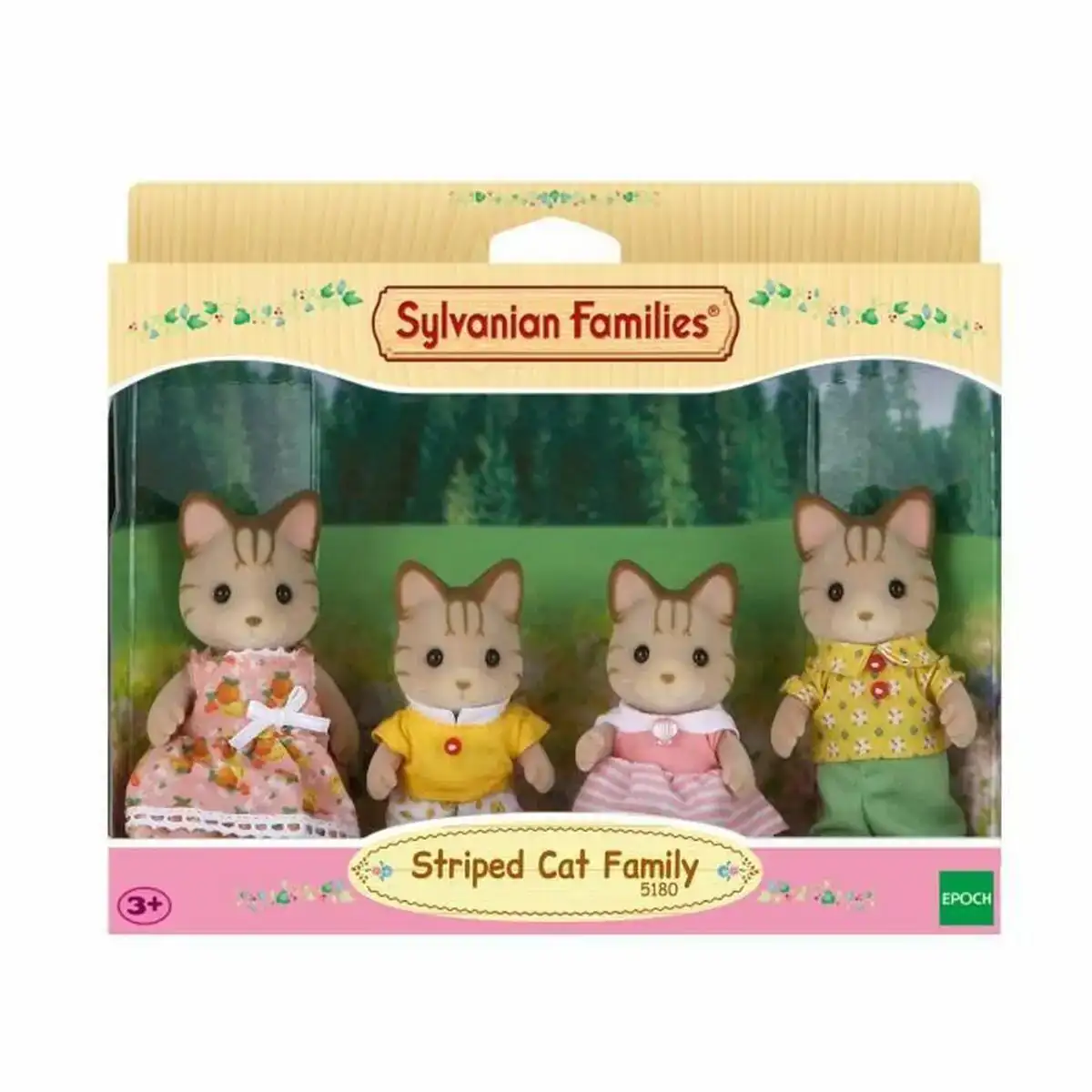 Figurines d action sylvanian families striped cat family_1868. Entrez dans l'Univers de DIAYTAR COTE D'IVOIRE - Où la Tradition S'unit à la Modernité. Explorez notre sélection pour trouver des produits qui allient héritage et innovation.