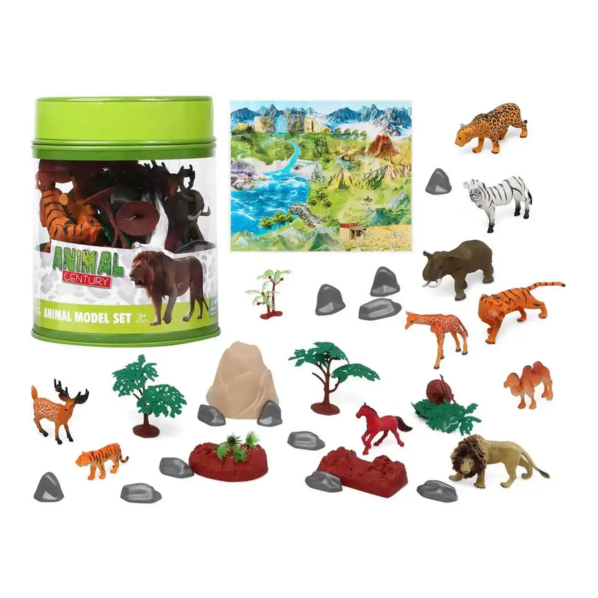 Figurines d animaux animal century 23 x 20 cm 30 unites 23 x 20 cm _9309. DIAYTAR COTE D'IVOIRE - Là où Choisir est une Célébration de l'Artisanat. Explorez notre gamme variée et choisissez des produits qui incarnent la tradition et le talent des artisans du Côte d'Ivoire.