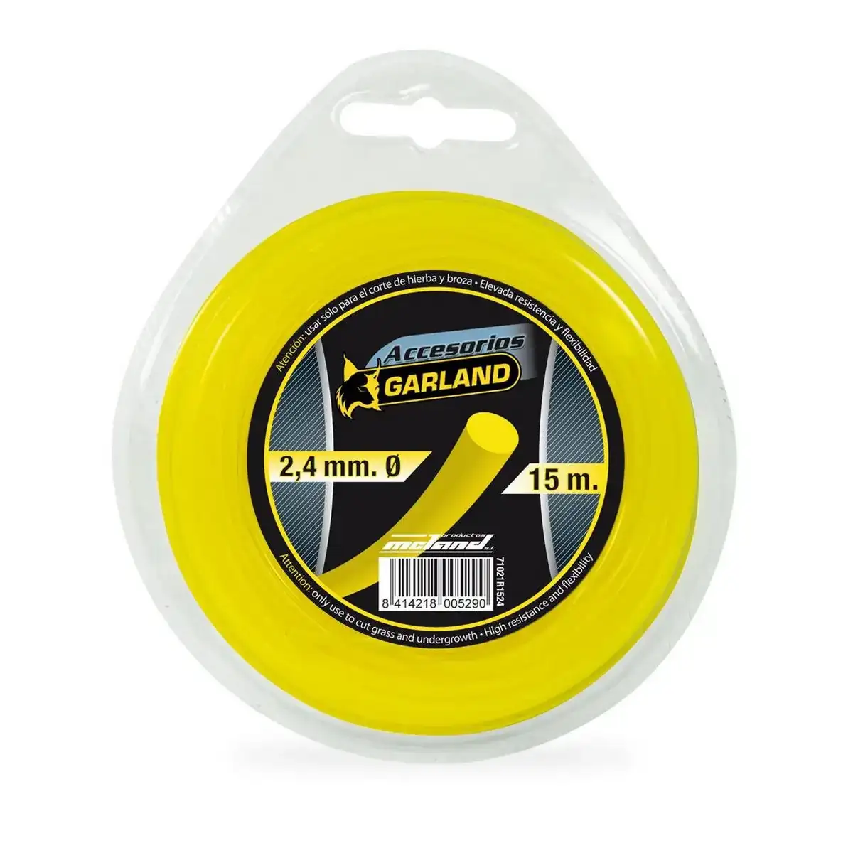 Fil de coupe garland 71021r1524 o 2 4 mm rond 15 m nylon_6195. DIAYTAR COTE D'IVOIRE - Là où Choisir est une Affirmation de Style. Naviguez à travers notre boutique en ligne et choisissez des produits qui vous distinguent et vous valorisent.
