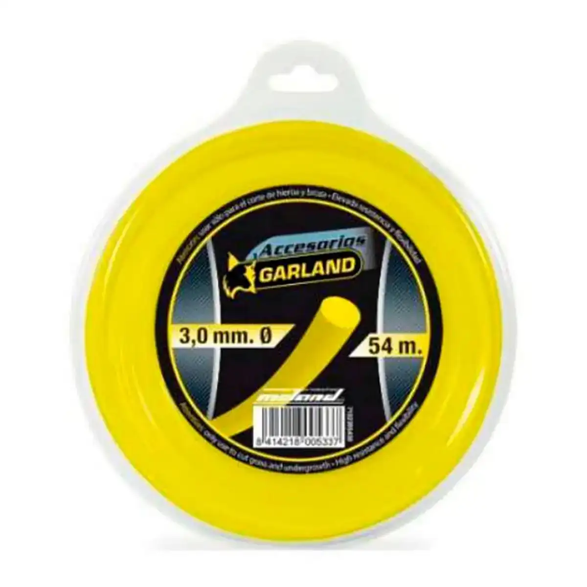 Fil de coupe garland 71023r5430 o 3 mm rond 54 m nylon_8163. DIAYTAR COTE D'IVOIRE - Là où Choisir est une Célébration de l'Artisanat. Explorez notre gamme variée et choisissez des produits qui incarnent la tradition et le talent des artisans du Côte d'Ivoire.