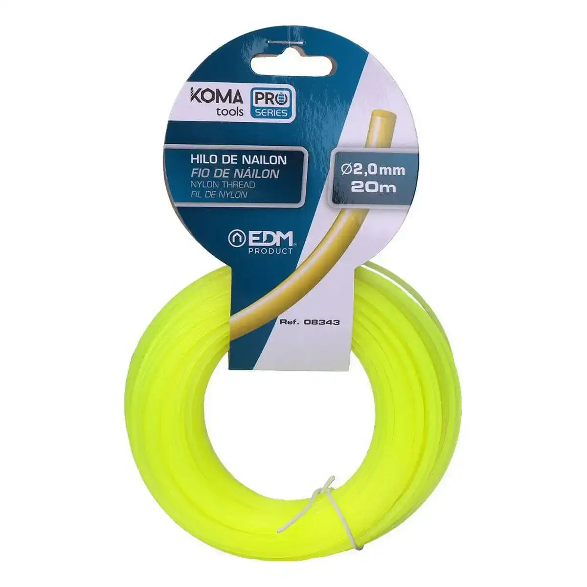 Fil de coupe koma tools o 2 4 mm 20 m_6870. DIAYTAR COTE D'IVOIRE - Votre Escale Shopping incontournable. Explorez notre boutique en ligne et dénichez des trésors qui reflètent la richesse culturelle et la modernité du Côte d'Ivoire.